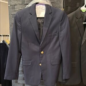 Boy's Navy Blazer with Gold Buttons size 12